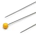 Dritz 112 Color Ball Pins, Extra Long, 1-3/4-Inch (250-Count) , Yellow