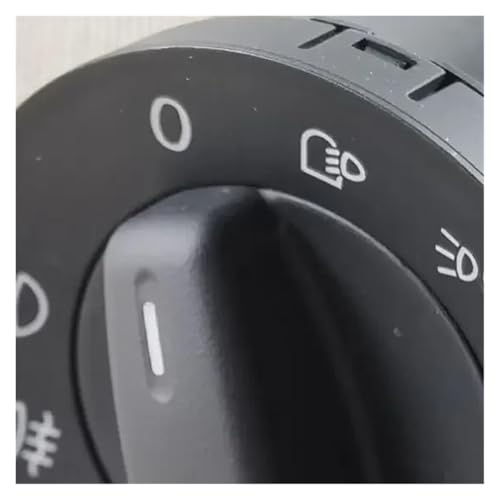 Interrupteur de phare pour VW Golf MK5 Jetta Caddy | Commande d'éclairage de remplacement OEM