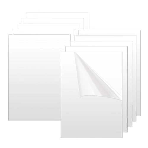 Feuilles de plexiglas transparent A3 incassables pour remplacer le verre de cadre photo usé