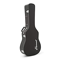 Durable shell protects any standard dreadnought acoustic guitar Soft and padded interior means no scratches or dings Protect your gear with a sturdy, lockable metal latch Easy carrying handle and internal storage space