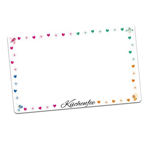 Protector de pantalla adhesivo compatible con robot de cocina Thermomix TM6, resistente al agua, autoadhesivo R183 (hada 07)