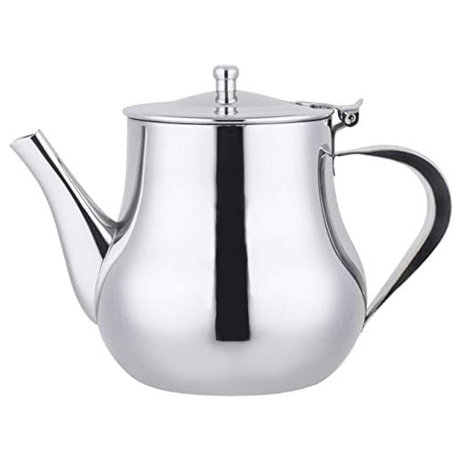 Cafe Ole CT523 Vintage Teapots, 18/8 Stainless Steel