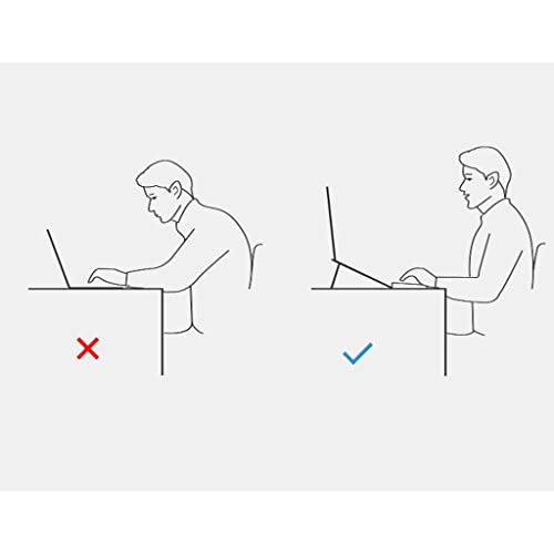 Soporte para computadora portátil que elimina el dolor cervical y el calor 8