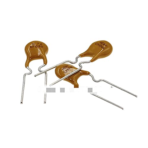 Fusibles autorecuperables PPTC RXEF030 de 72V y 0,3A indispensables para el taller de electrónica