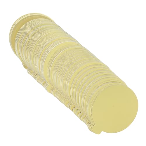 CIYODO 100PCS Round Cake Boards Thickened Cardboard Cake Base for Desserts Pastries Cupcakes Reusable Tray for Easy Serving Versatile Baking Supplies