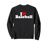 Photo Gallery amo il baseball a forma di cuore felpa Photo Gallery amo il baseball a forma di cuore felpa