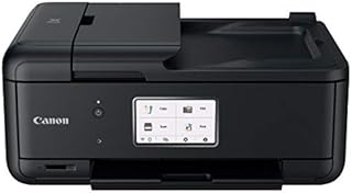 Canon TR8620 All-in-One Printer for Home Office | Copier |Scanner| Fax |Auto Document Feeder | Photo and Document Printing | Airprint (R) and Android Printing, Black