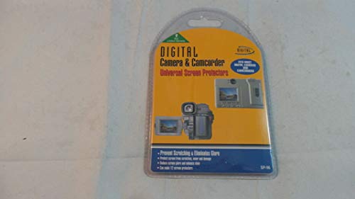 Digital Concepts Digital Camera and Camcorder Universal Screen Protectors