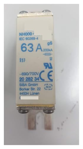 Fusibles NH00063A 690V contre les surcharges électriques des machines industrielles