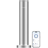 Wireless Hotel Scent Diffuser-Cordless Rechargeable Diffuser for Whole House- Scent Air Machine for Home -App Bluetooth Control -Waterless Essential Oil Diffuser for Large Room, Studio Office -Silver
