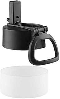 Sivaphe Straw Lid for Hydro Flask Wide Mouth, Flex Straw Lids with Straw for Hydro Flask Wide Mouth 12 16 18 20 32 40 64 oz