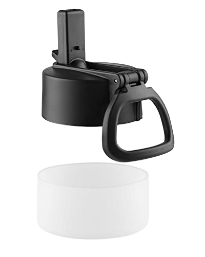 Sivaphe Strohhalmdeckel für Hydro Flask Wide Mouth, Flex Strohhalm Deckel mit Strohhalm für Hydro Flask Wide Mouth 12 16 18 20 32 40 1814 ml Cover