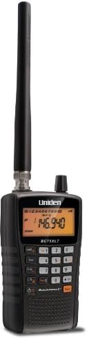 Uniden Bearcat BC75XLT Handheld Scanner, 300 Channels, 10 banks, Close Call Technology, PC Programable, NOAA Weather, Aviation, Marine, Railroad, NASCAR, and Non-Digital Police/Fire/Public Safety