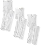 Jefferies Socks Girls' Smooth Tights (Pack of 3)