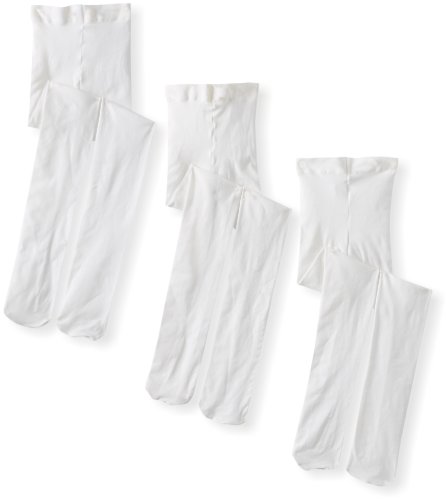 Jefferies Socks Girls' Smooth Tights (Pack of 3)