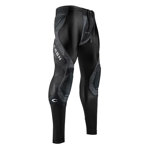 CRBN Paintball SC PRO Bottom 3.0 [ Tight Fitting-Protective Base Layer ] [ Carbon Paintball ] (Large)