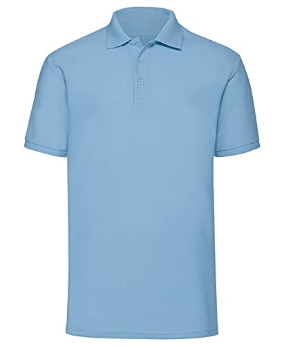 Expert Workwear Polo clásico para hombre, manga corta, lisa, casual, trabajo, deportes