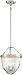 Minka Lavery Pendant Ceiling Lighting 2322-84 Atrio, 3-Light 180 Watts, Brushed Nickel