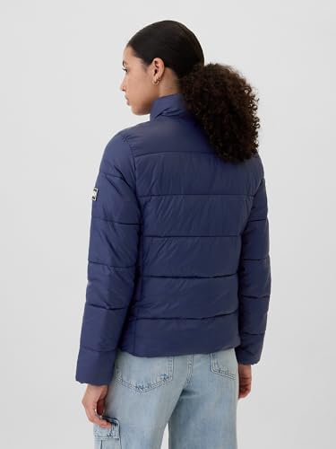 GAP Womens Logo Lightweight Puffer Jacket2