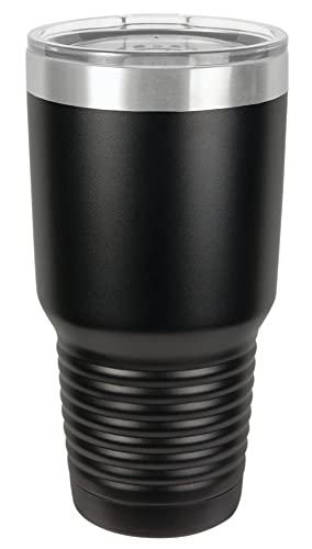 Polar Camel 30 oz. Stainless Steel Vacuum Insulated Tumbler (Black)