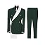 Dark Green White-1