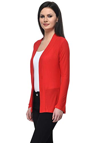 Image of Frenchtrendz Womens's Viscose Crepe Shrug(Size: XS-4XL)