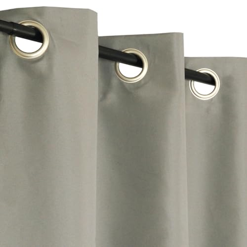 Cortina mate 100% opaca contra la luz exterior para dormir de día 2