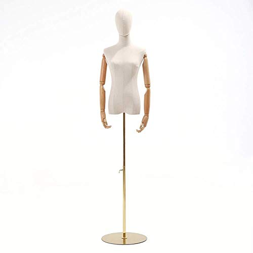 Maniquí femenino de cuerpo entero para evitar ropa sin forma en escaparates de moda
