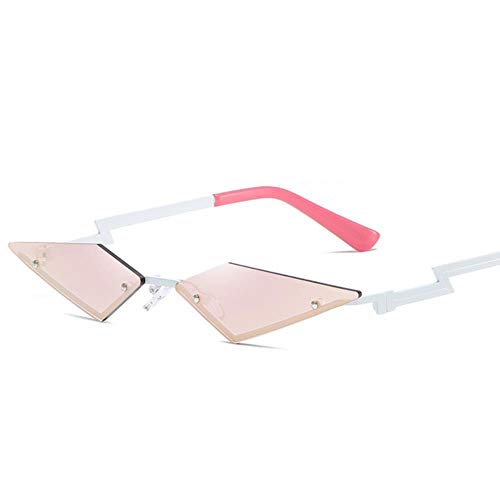 Lunettes de soleil Steam Cat Eye sans monture Miwaimao accessoire mode pour sublimer votre style