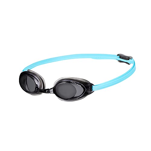 SOUL CAP - Swim Goggles, Dark Lens / Turquoise Strap, Multi
