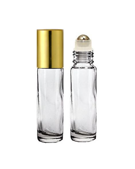 10ml Empty Refillable, Reusable Roll on Glass Bottles For Essential oils, DIY Perfumes, Attar, Lip Balm, Aromatherapy, Multi-Purpose,(Pack Of 10)-image-35