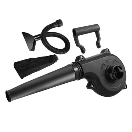 Jectse Soffiatore per Foglie Senza Fili, Aspirapolvere Elettrico Portatile 2 in 1, Spolverino Elettrico Leggero con Design a Scatto per la Cura del Prato, Patio, Cortile, Marciapiede,