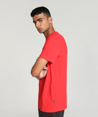 Image of Puma Men's Graphic Print Regular Fit T-Shirt