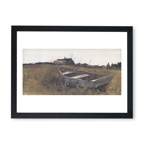 Affiche encadrée Andrew Wyeth Teel Island tableau de décoration murale medium