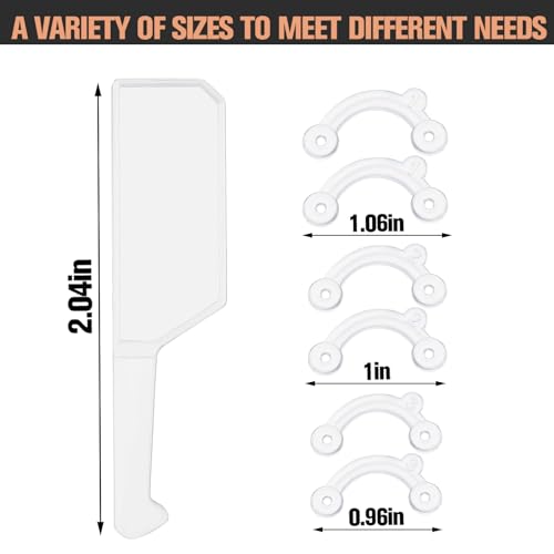 Maitys 2 Sets Nose Up Lifting Shaper Clip Clipper Nose Shaper lifter Inserts Shaping Clip Silicone Beauty Tools Invisible Slimming Device(Transparent White) by Maitys - Image 2