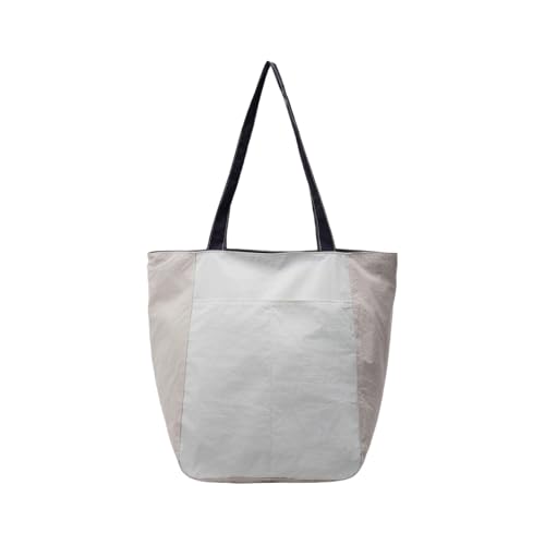 Bolso de mano de nailon amplio: la solución con estilo para cargar todo en el día a día