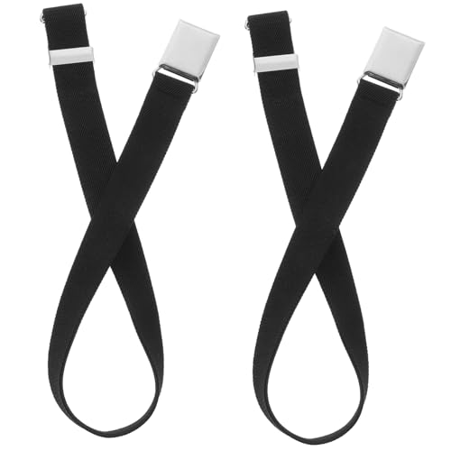 VALICLUD Boys and Girls Elastic Belts 2pcs Dress Belts for Boys Girls Elastic Waist