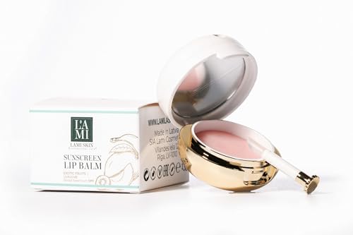 LAMI SKIN LIP BALM - Máscara de bálsamo labial, complejo vegetal rico contra la sequedad y la irritación (Pineapple)