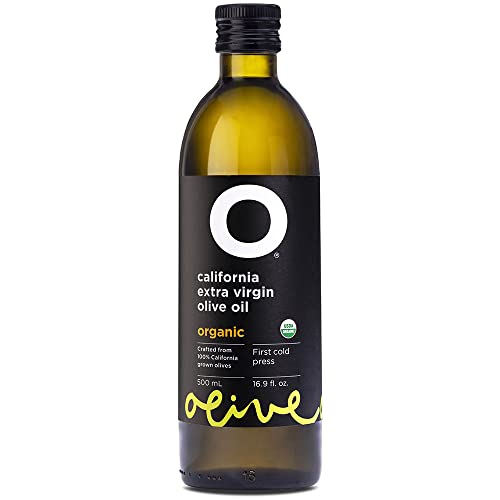 California Organic Extra Virgin Olive Oil (16.9 Fluid Ounce) Glass Bottle by O Olive California Organic Extra Virgin Olive Oil (16.9 Fluid Ounce) Glass Bottle by O Olive