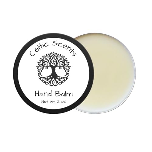 Hand Balm 2 oz Handmade, Moisturize and Sooth, Tin Container (Bamboo)