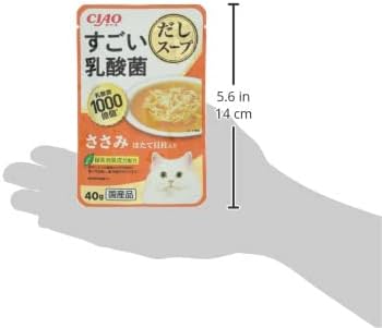 チャオパウチすごい乳酸菌だしスープ40g 96個 CIAO だしスープ