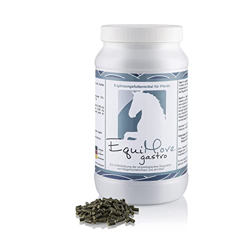 EquiMove Gastro (1,5 kg) | Magenschutz für Pferde | Unterstützung von Magen und pH-Wert | mit Mineral-Algen (Lithothamnium) und Kamillenblüten-Extrakt