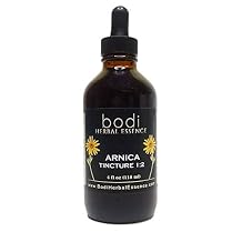 bodi ARNICA Flower Tincture 12 Highest Concentration - Amazing Skin Healer 4 oz