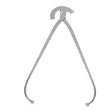 WRITWAA 1pezzi Righello Per Controllo Pelvico in Acciaio Inossidabile Strumento Misurazione Professionale Scale Chiare Utilizzato Per Misurare Bacino Delle Donne Incinte