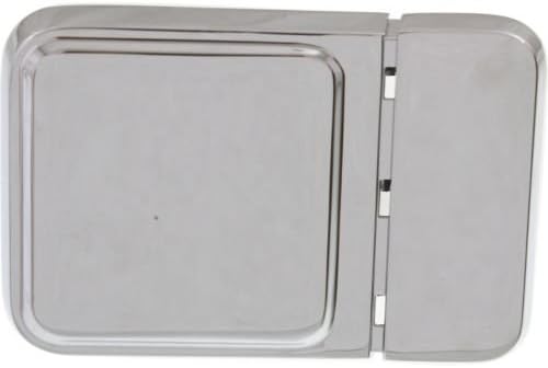 International Truck 88-05 Front Door Handle RH=LH, Outside, Zinc Chrome, Metal, w/o Hole for Rod Clip - REPI462501