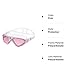OutdoorMaster Swim Mask - Wide View One-Piece Swimming Goggles Super Leakproof Design, 100% UV Protection, Anti-Fog Coating & Free Protective Case Men, Women & Youth Pink