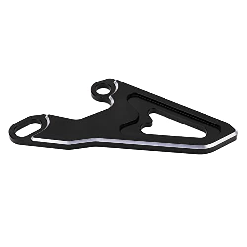 Wakects Protector de Piñón Delantero de Motocicleta, Protector de Cubierta de Cadena de Metal para KX125 KX250 KX250F KX450F, Diseño de Alta Resistencia, Evita Daños en el Piñón (Black)