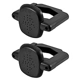 Pinafresa Universal Baby Gate No-Drill Kit, 2PCS Schwarze Banister-Adapter-Treppenstall-Installationszubehör