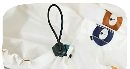 Regenmantel mit Kapuze und französischer Bulldogge, wasserdichter Regenponcho für Welpen bis mittelgroße Hunde (Rückenlänge 40 cm)