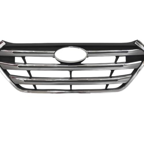Calandre avant pour Hyundai Tucson 2015-2018 avec contour chrome trim pour pare-chocs